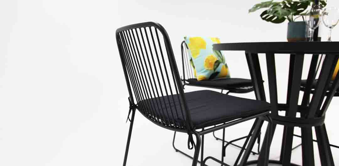 Cila 5pc Bar Setting - Black
