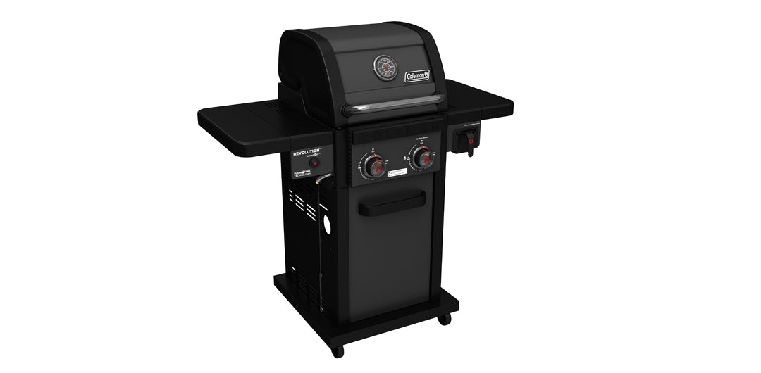 Coleman Revolution 2 Burner BBQ - Charcoal Glimmer