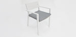Load image into Gallery viewer, Dallas 7pc Aluminium Dining Setting - White
