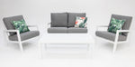 Load image into Gallery viewer, Consuela 4pc Lounge Setting - White
