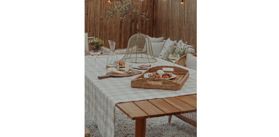 Copenhagen Faro 7pc Dining Setting - White Natural