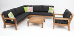 Load image into Gallery viewer, Cuban Corner Lounge Setting with Armchair
