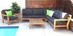 Load image into Gallery viewer, Cuban Corner Lounge Setting with Armchair
