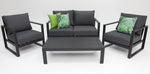 Load image into Gallery viewer, Dallas 211CT Lounge Setting - Black
