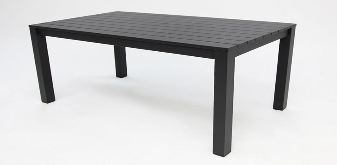Dallas Java 9pc Dining Setting - Black