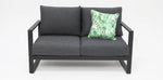 Load image into Gallery viewer, Dallas 2-Seater Lounge - Black
