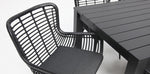 Load image into Gallery viewer, Dallas Astrid 7pc Dining Setting - Black
