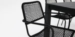Load image into Gallery viewer, Dallas Bahamas 7pc Dining Setting - Black
