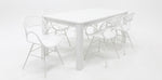 Load image into Gallery viewer, Dallas Fantail 7pc Dining Setting - White
