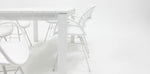 Load image into Gallery viewer, Dallas Fantail 7pc Dining Setting - White
