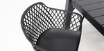 Load image into Gallery viewer, Dallas Java 7pc Dining Setting - Black
