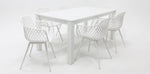 Load image into Gallery viewer, Dallas Java 7pc Dining Setting - White
