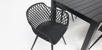 Load image into Gallery viewer, Dallas Java 9pc Dining Setting - Black

