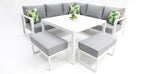 Load image into Gallery viewer, Dallas Corner Lounge Setting - White
