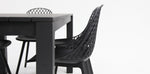 Load image into Gallery viewer, Dallas Persia 7pc Dining Setting - Black
