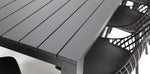 Load image into Gallery viewer, Dallas Persia 7pc Dining Setting - Black
