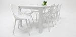 Load image into Gallery viewer, Dallas Persia 9pc Dining Setting- White
