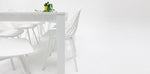 Load image into Gallery viewer, Dallas Persia 9pc Dining Setting- White
