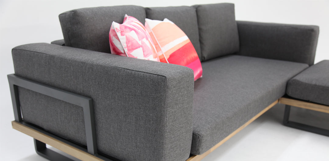 Darlington Lounge Setting - Light Grey