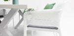 Load image into Gallery viewer, Drift Bailey Armchair 9pc Terrazzo Dining Setting - White
