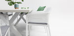 Load image into Gallery viewer, Drift Bailey Armchair 9pc Terrazzo Dining Setting - White
