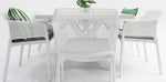 Load image into Gallery viewer, Drift Bailey Armchair 9pc Terrazzo Dining Setting - White
