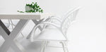 Load image into Gallery viewer, Drift Fantail 9pc Terrazzo Dining Setting
