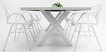 Load image into Gallery viewer, Drift Fantail 9pc Terrazzo Dining Setting
