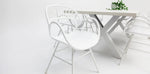 Load image into Gallery viewer, Drift Fantail 9pc Terrazzo Dining Setting
