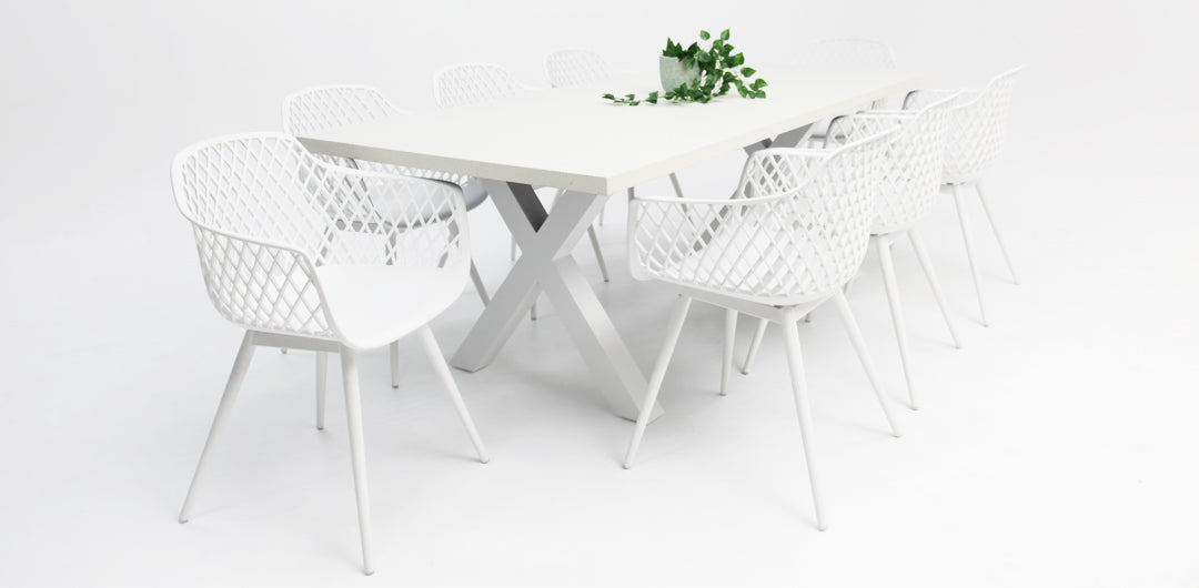Drift Java 9pc Terrazzo Dining Setting