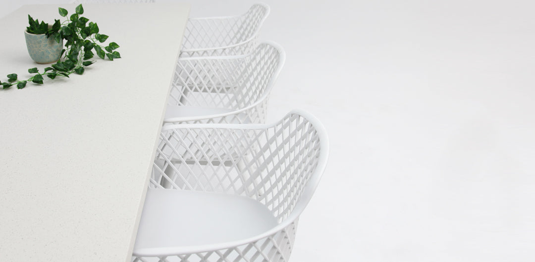 Drift Java 9pc Terrazzo Dining Setting