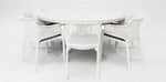Load image into Gallery viewer, Drift Bailey Armchair Round 9pc Terrazzo Dining Setting
