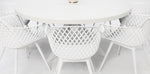 Load image into Gallery viewer, Drift Java Round 9pc Terrazzo Dining Setting
