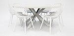 Load image into Gallery viewer, Drift Persia Round 7pc Terrazzo Dining Setting

