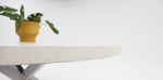 Load image into Gallery viewer, Drift Fantail Round 9pc Terrazzo Dining Setting
