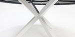 Load image into Gallery viewer, Drift Bailey Armchair Round 7pc Terrazzo Dining Setting
