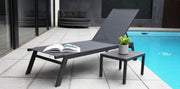 Eaglemont 2pc Sunlounge Setting - Gunmetal