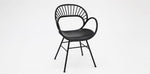 Load image into Gallery viewer, Java Fantail 9pc Dining Set - Black
