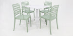 Load image into Gallery viewer, Frankie 5pc Armchair Dining Setting - Green/White
