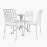 Frankie 5pc Dining Setting - White