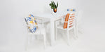 Load image into Gallery viewer, Frankie Azura 7pc Dining Set with Armchairs - White
