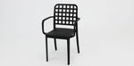 Load image into Gallery viewer, Frankie Azura 7pc Dining Set with Armchairs - Black
