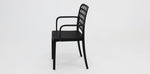 Load image into Gallery viewer, Frankie Resin Dining Armchair - Black
