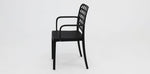 Load image into Gallery viewer, Ravenne Frankie 9pc Dining Setting with 2 x Armchairs - Black
