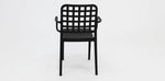 Load image into Gallery viewer, Frankie Resin Dining Armchair - Black
