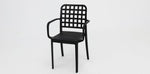 Load image into Gallery viewer, Ravenne Frankie 9pc Dining Setting with 2 x Armchairs - Black
