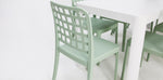Load image into Gallery viewer, Frankie Azura 9pc Dining Set ARMLESS - Green
