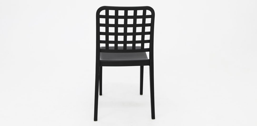Ravenne Frankie 9pc Armless Dining Set - Black