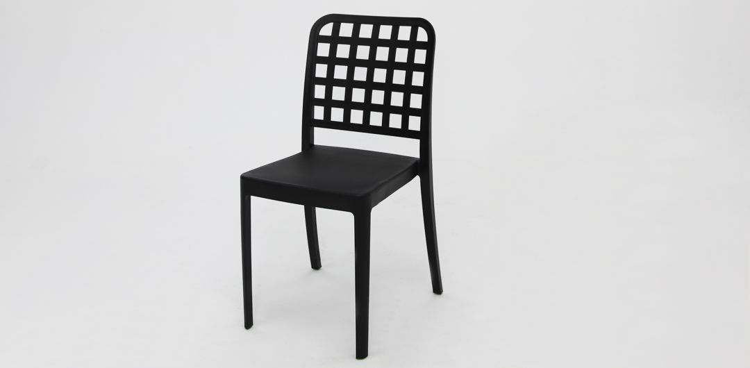 Ravenne Frankie 9pc Armless Dining Set - Black