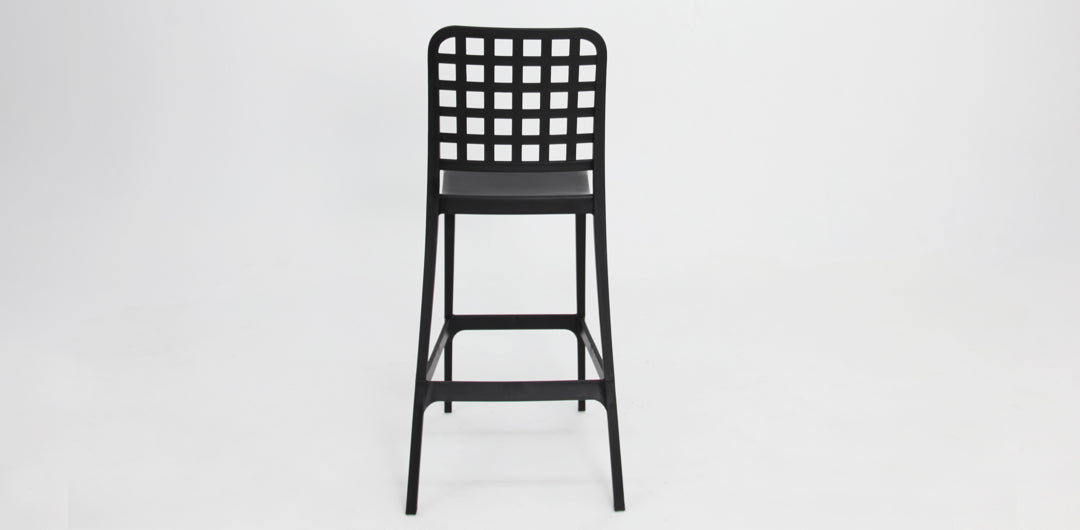 Frankie Remix 7pc Bar Set Armless - Black